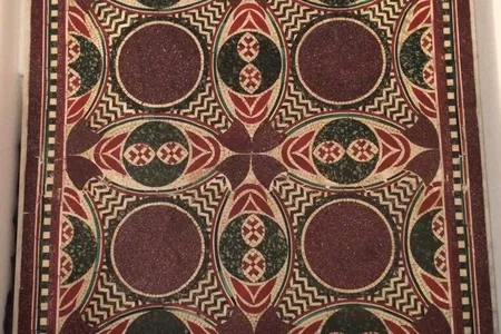 Two millennia after it served as a floor on a Roman emperor's ship and decades after it disappeared mysteriously, this mosaic returns to Italy