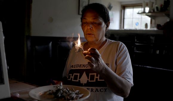 Rebecca Hill-Genia in the award-winning documentary 