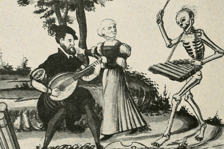 Illustration found in Die Totentänze (Stammler,1922)