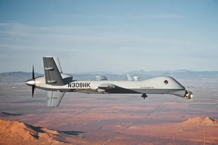 One of the Missile Defense Agency's modified MQ-9 Reapers