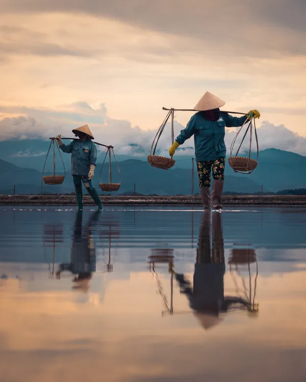 "The Salt Bearers" - Vietnamese Salt Farmers thumbnail