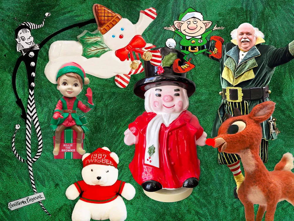 Illustration of little-known Christmas characters