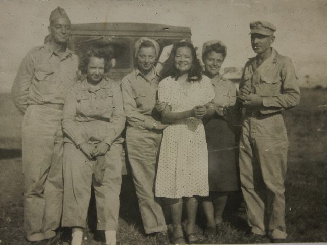 Josefina &quot;Joey&quot; Guerrero (third from right) received the Medal of Honor With Silver Palm for her actions during World War II, which were &ldquo;instrumental in saving the lives of many Americans and Filipinos,&rdquo; according to the award citation.