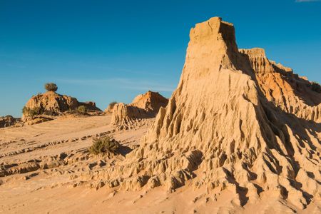 Prior to the new study, only one ancient individual's DNA had been retrieved: a person of aboriginal descent from the Willandra Lakes region seen here.