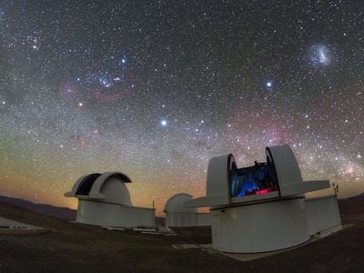 These telesopes in the Atacama Desert in Chile were used to discover the new planet. The project also has telescopes on Tenerife, an island west of Morocco.&nbsp;