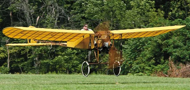 At Old Rhinebeck Aerodrome, Hugh Schoelzel channels Louis Blériot in the nation’s oldest flying aircraft.