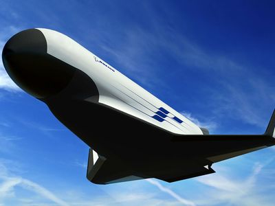 Boeing's concept for DARPA's XS-1 spaceplane. 