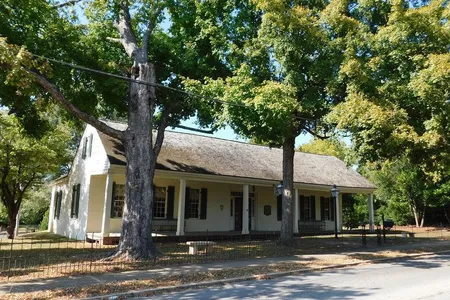 The former tavern now serves as a local history museum.