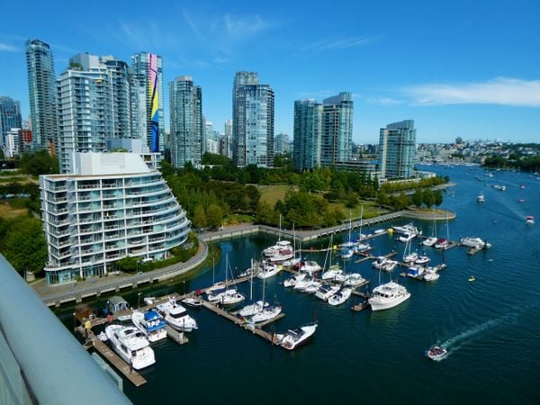 Boats on the Waterfront, Vancouver, British Columbia, Canada thumbnail