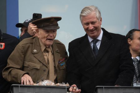 In Bastogne, Belgium, dignitaries and American veterans who fought in the Battle of the Bulge gathered to commemorate the conflict's 80th anniversary.