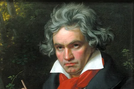 Debate over Beethoven's race sparked once again on Twitter last week. He is depicted here in a portrait by August Klober from 1818. 