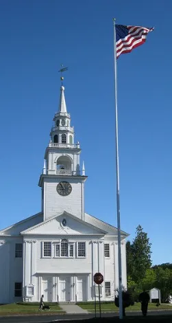 The First Congregational Church in Hancock, NH.