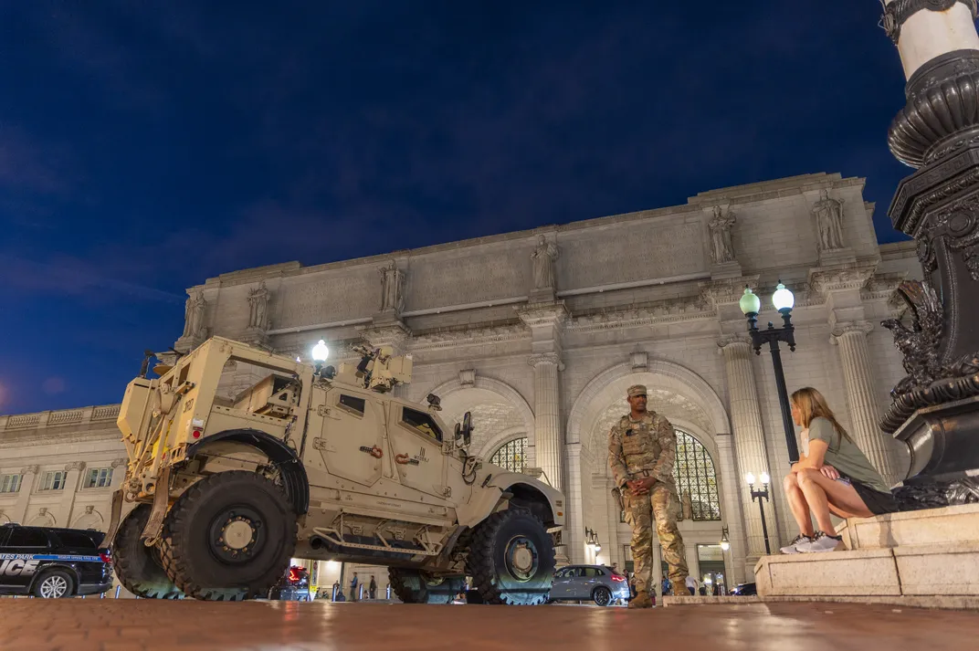 Guarding Union Station