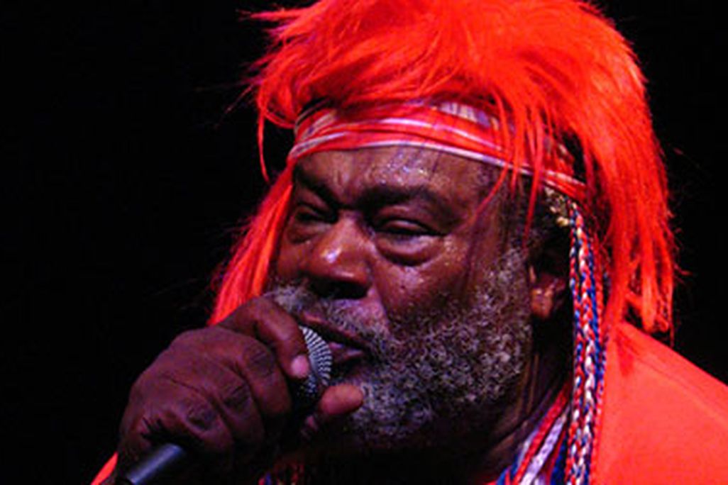 George Clinton performing in May of 2007
