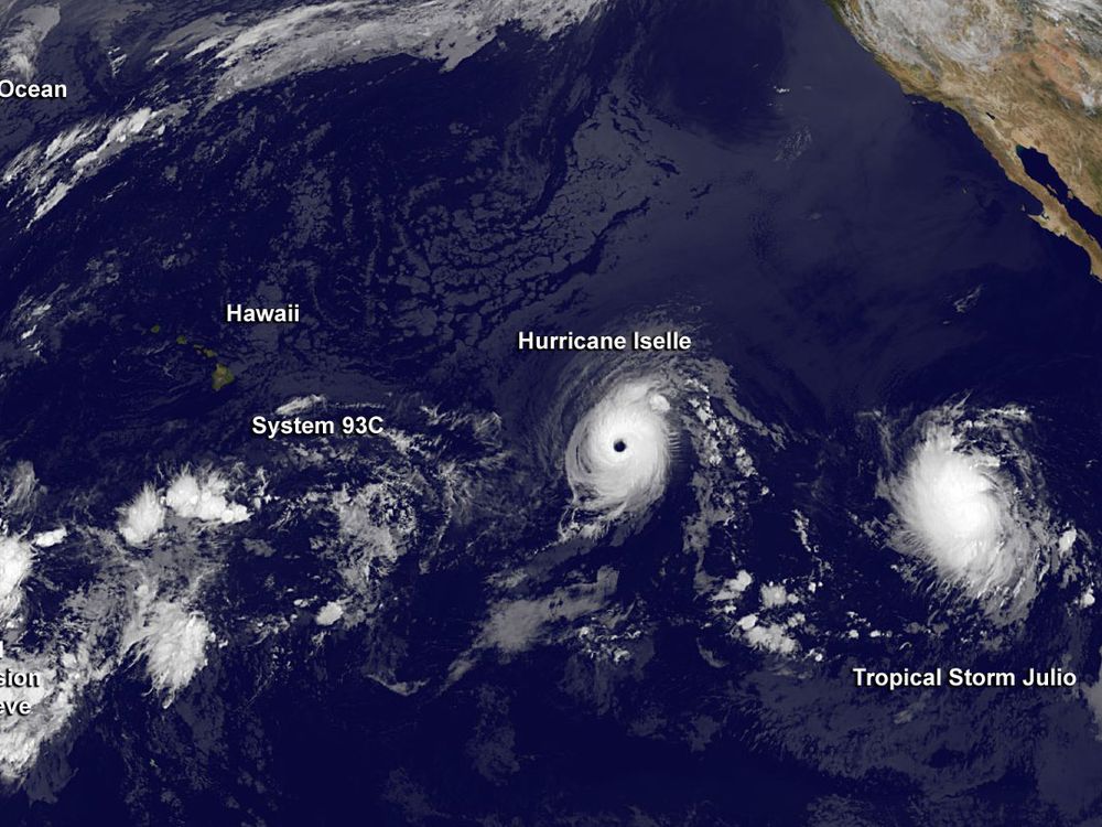 Hawaii hurricanes
