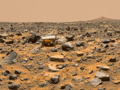 Mars Pathfinder and its mini-rover Sojourner (pictured) landed on the Martian surface 20 years ago this week. The planet has been continuously “inhabited” by landers and orbiters ever since.