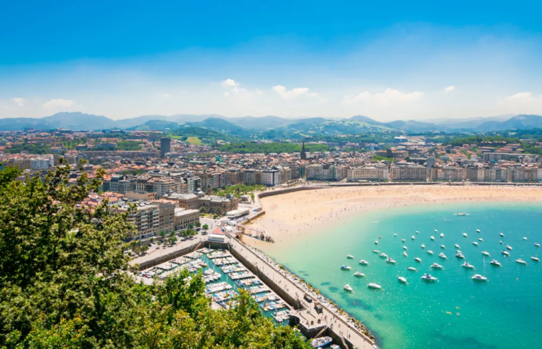 San Sebastian beach