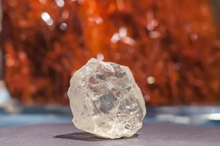 The largest gem-quality diamond ever found in North America goes on view at the Smithsonian.