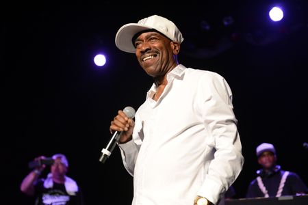 The 1979 "Christmas Rappin'" was "so witty" says rapper Kurtis Blow (above in 2016 at the Art of Rap festival in Los Angeles). "I welcomed the opportunity to do it.”
