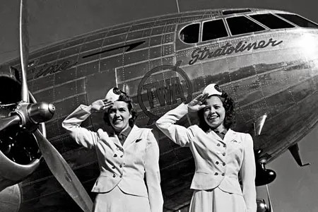 Flight attendants could now focus on making long trips a delightful experience for those aboard. Before the Stratoliner came along, stewardesses had to be trained nurses to care for all the airsick passengers.