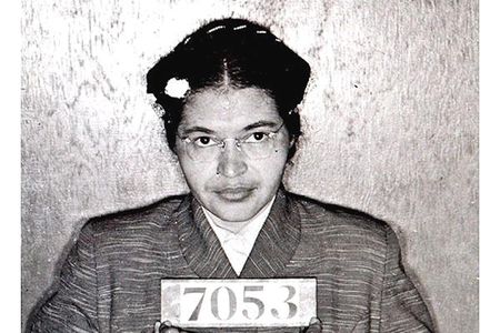 A booking photo from Rosa Parks' arrest on December 1, 1955.