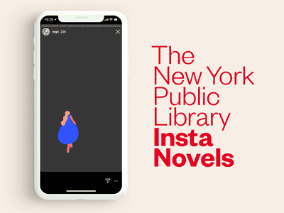 The NYPL's Insta Novels are available via Instagram.