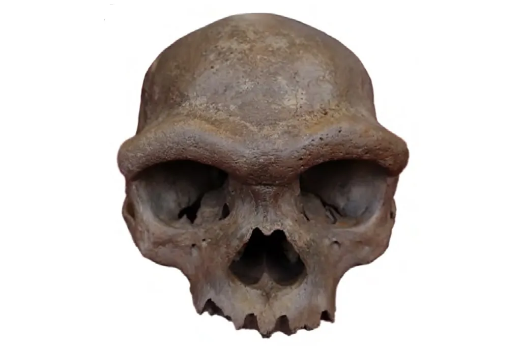 The Dragon Man skull