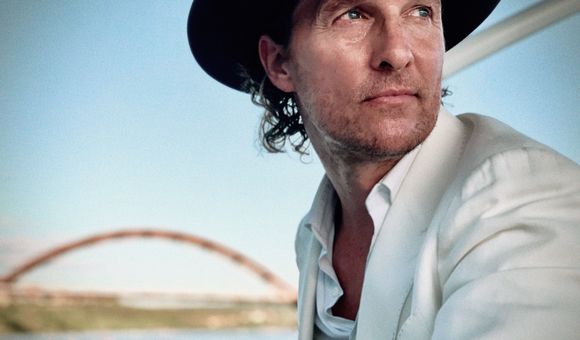 Matthew McConaughey joins Gayle King for a Smithsonian Asssociates Streaming event on February 10 to discuss his new memoir. (Vida Alves McConaughey)