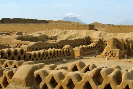 Once the capital of an empire, Chan Chan was the largest adobe city on earth.