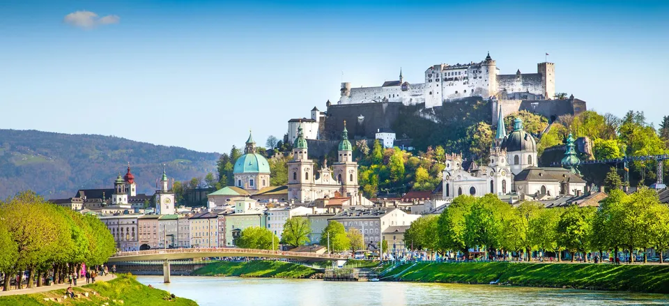  View of charming Salzburg 