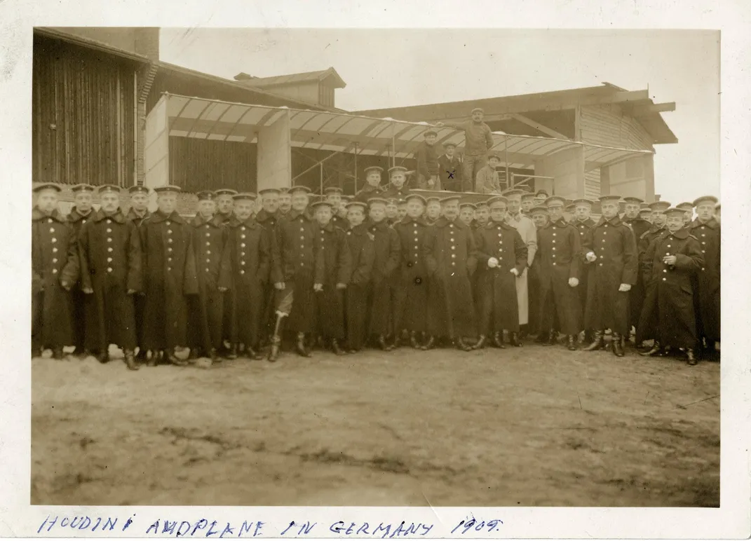 Harry Houdini biplane 