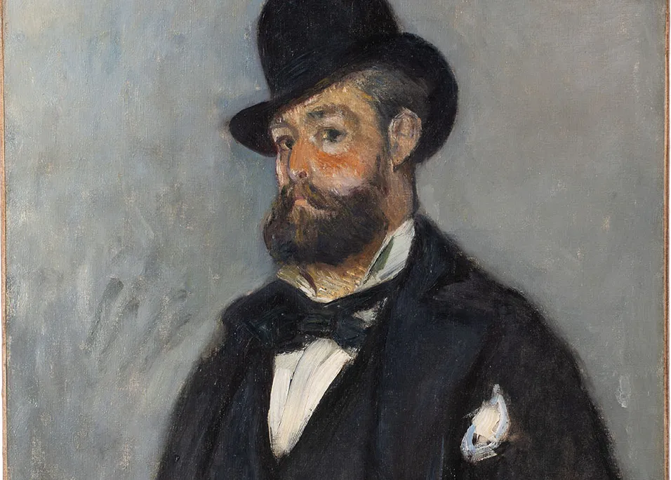 Claude Monet's portrait of Léon Monet (1874)