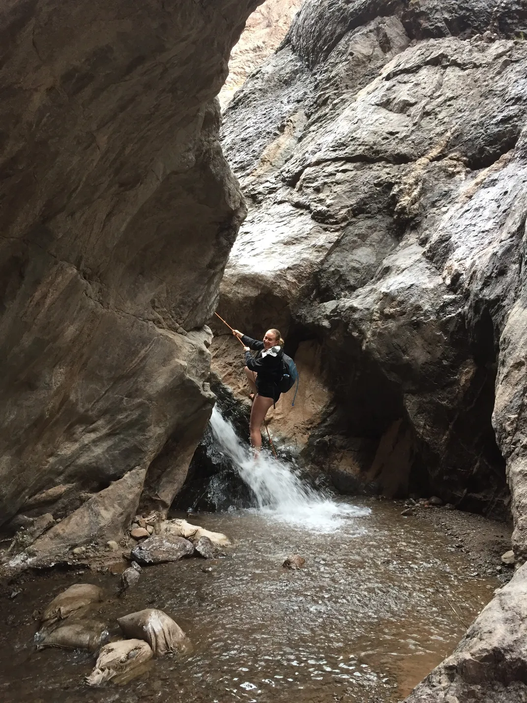 Boy Scout Canyon, hot springs, Arizona