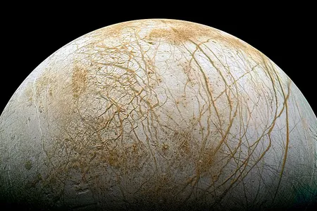 Jupiter's moon Europa, potentially home to a liquid water ocean, is considered one of the likeliest locales for extraterrestrial life.