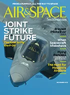 Cover of Airspace magazine issue from October/November 2013