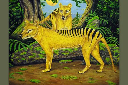 Thylacines were dog-like, carnivorous marsupials.