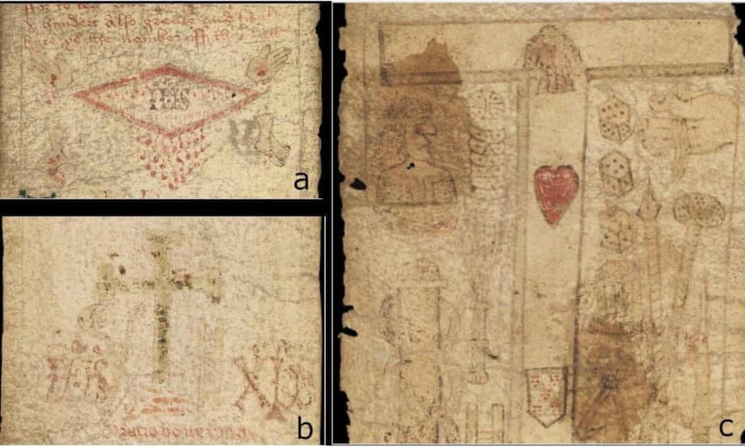 Details of the Medieval Scroll 