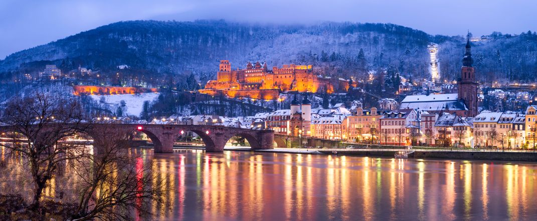 Heidelberg in winter. Credit: AMA Waterways