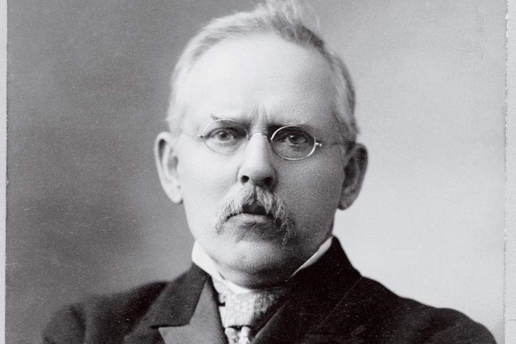 A portrait of Jacob Riis