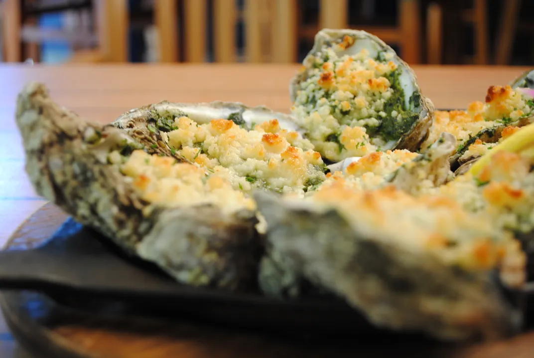 Oysters Rockefeller