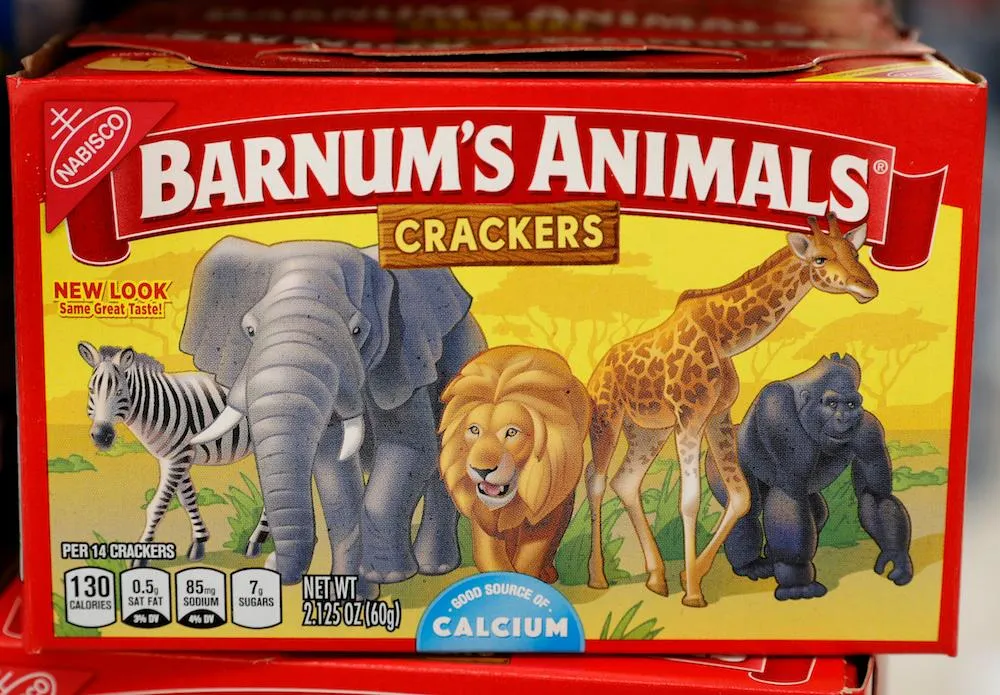 circus animals in cages