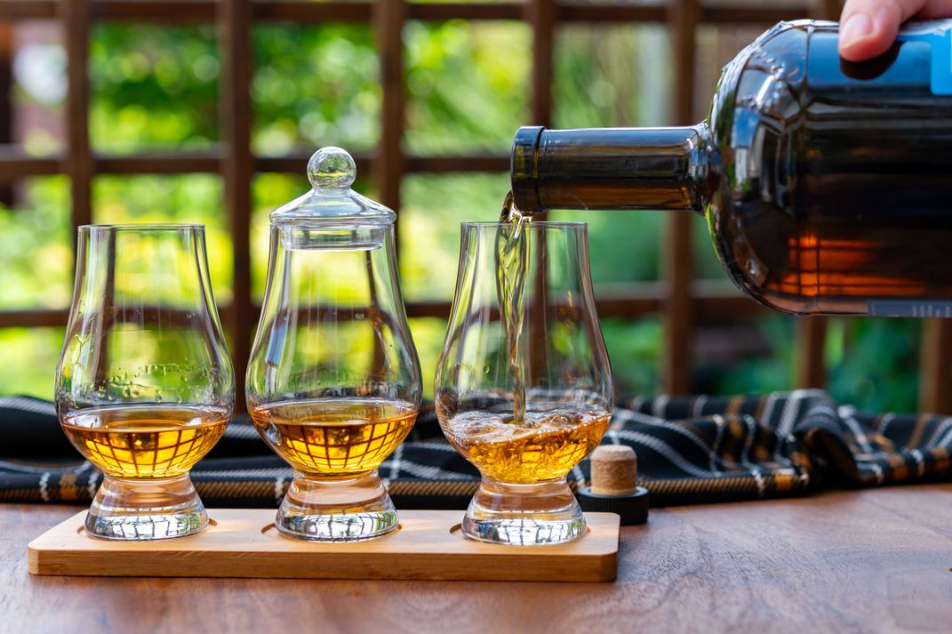 Whiskey tasting in Fukuoka
