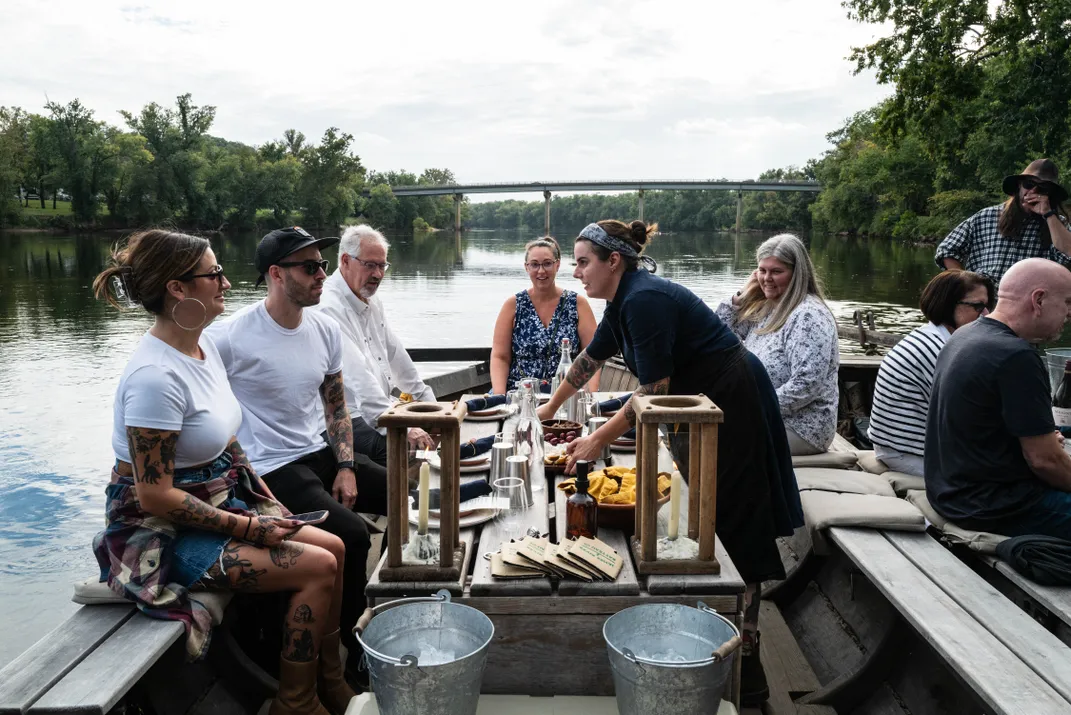 Two Centuries Ago, Batteaumen on Virginia's James River Ended Long Work Days With a Taste of Freedom