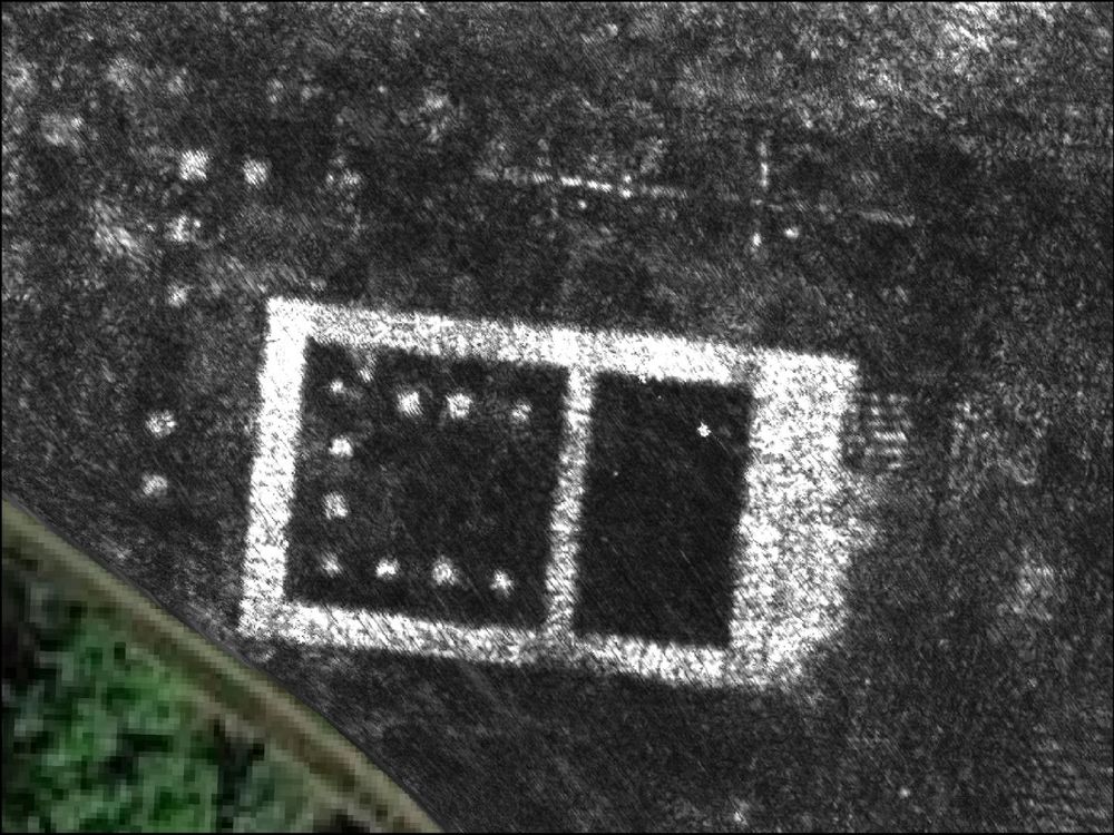 GPR Image of Falerii Novi's Temple