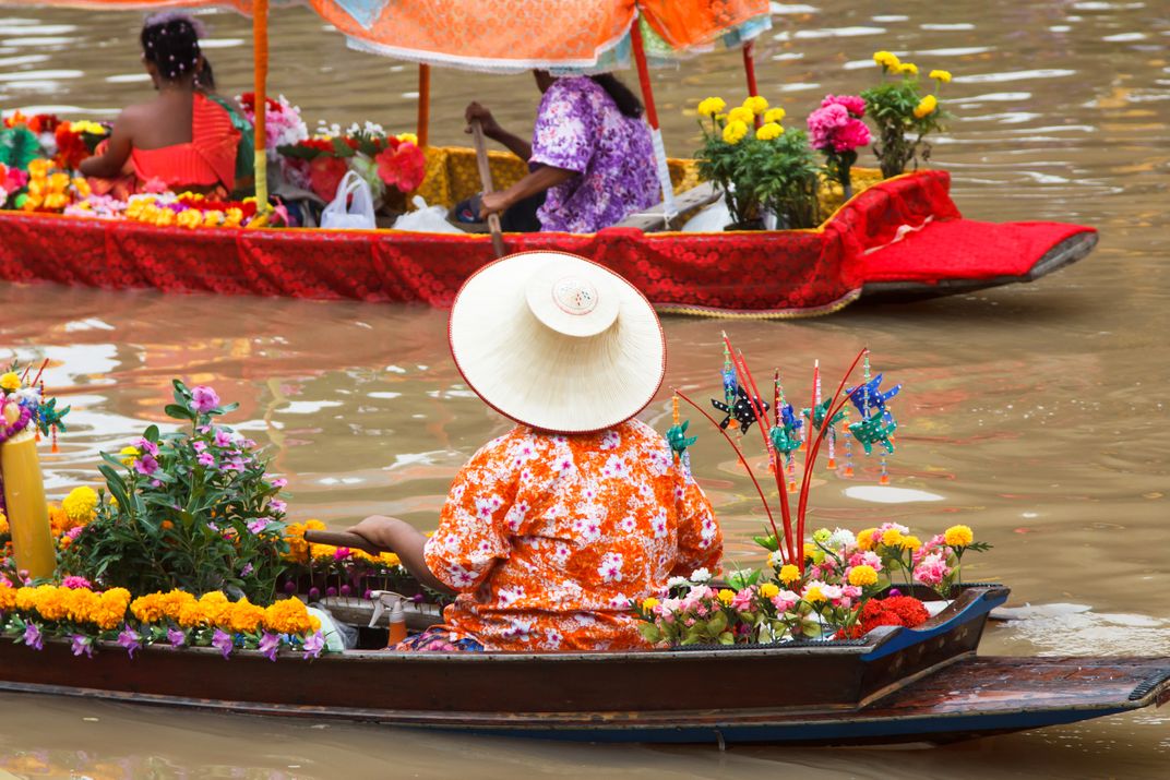 Floating market, Bangkok