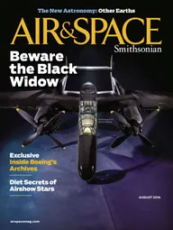 Cover of Airspace magazine issue from August 2016