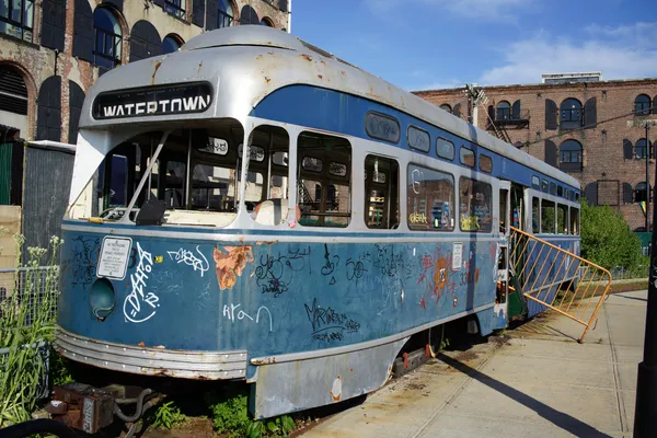 An Abandoned Trolley Car In Red Hook thumbnail