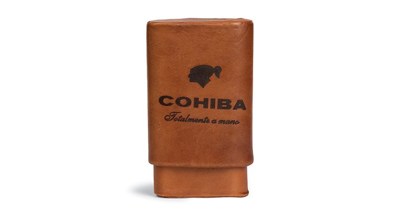 Leather Cohiba Cigar Case