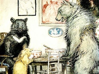 The three bears whom Goldilocks infamously meets