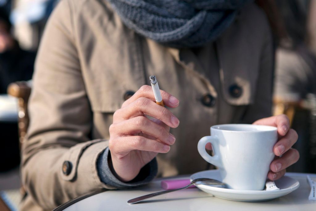 Woman Smoking